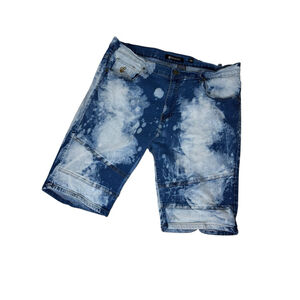 RocaWear Men’s Jean Shorts Waist 40W Y2K Hip Hop Baggy Factory Bleach Distressed